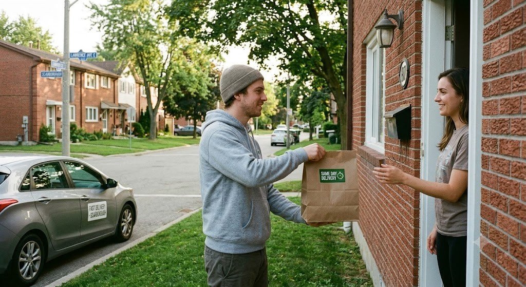 same day weed delivery in Scarborough